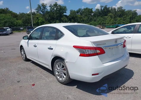 2015 Nissan Sentra Sv z USA, uszkodzony, nr VIN 3N1AB7AP8FY245245